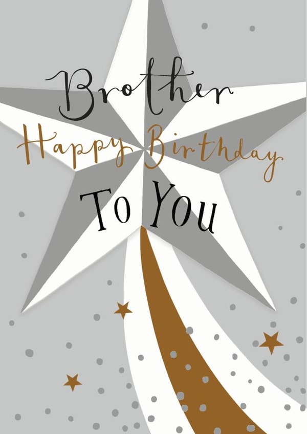 Star Brother Birthday Card created by Louise Tiler