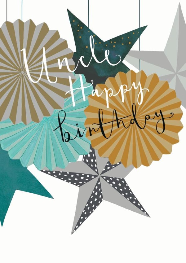 Uncle Birthday Card created by Louise Tiler