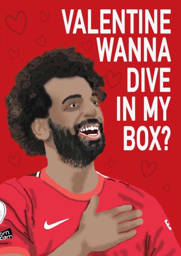 Valentine's Day - Mo Salah created by Hey Karma