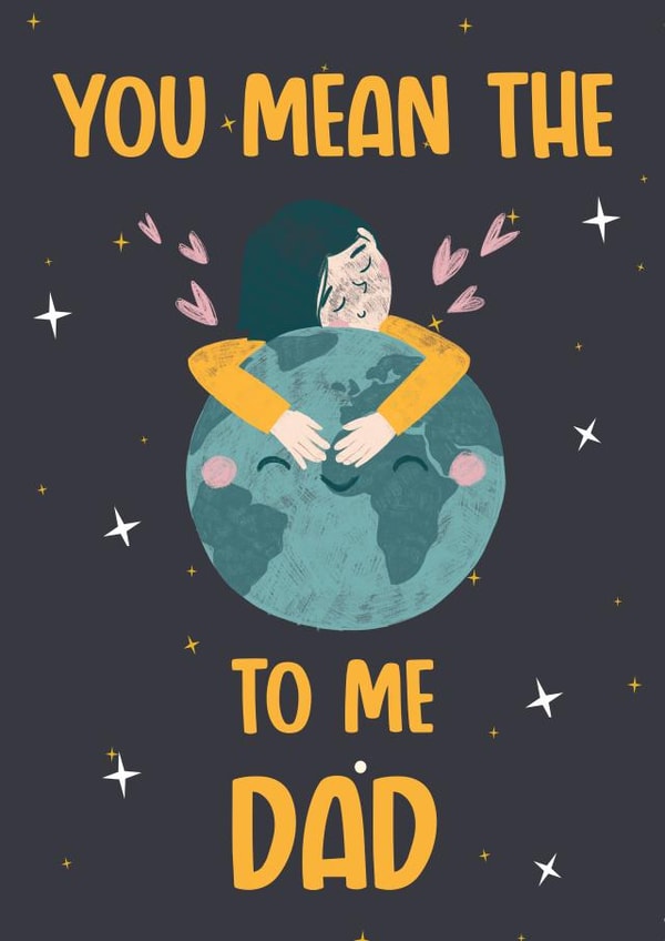 Cute Birthday or Father's Day Card For Dad created by Nidd And Rigg!