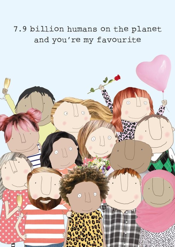 Fave human card created by Rosie Made A Thing