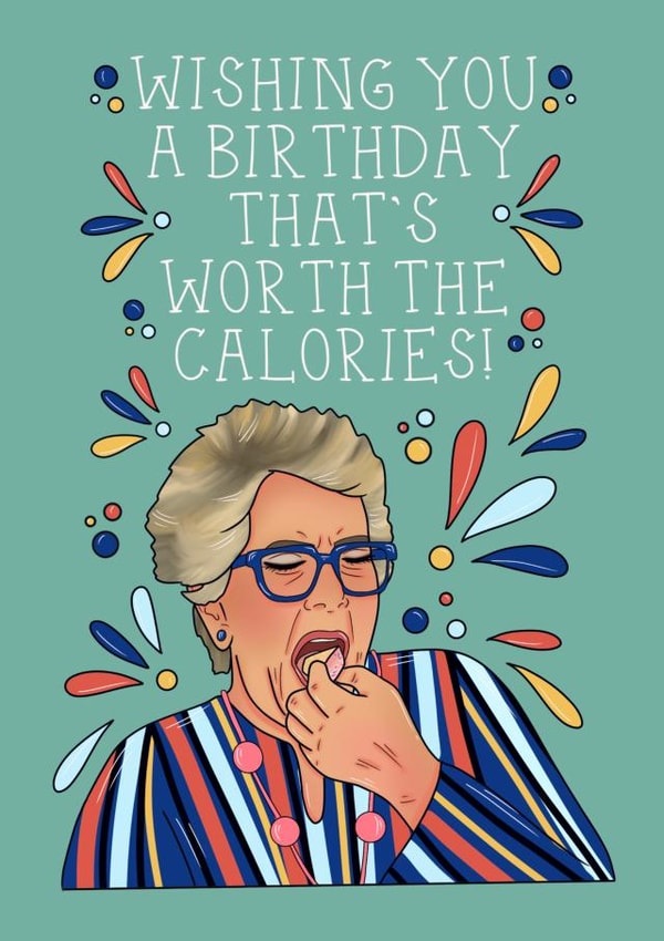 Prue Birthday Worth the Calories  created by Jessica Rigsbee: My Depiction Addiction 