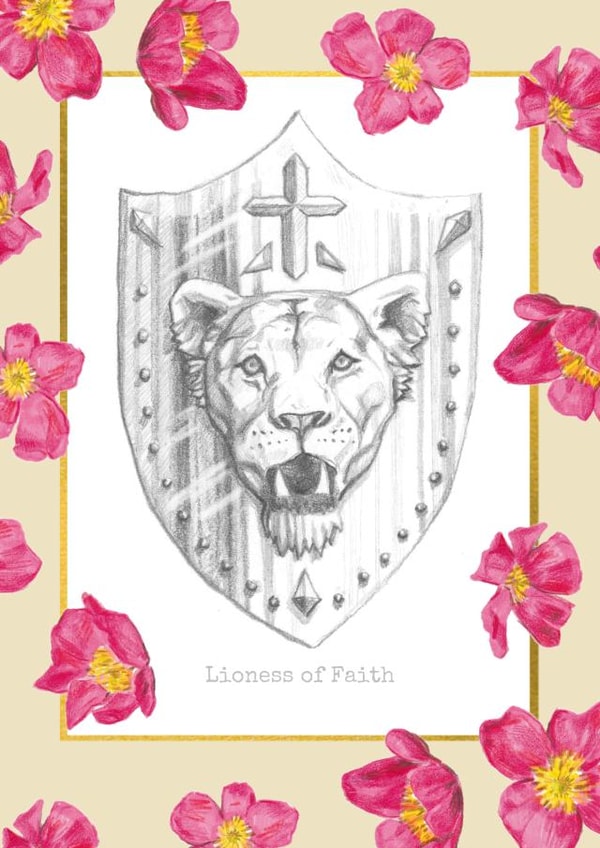 Lioness of Faith created by We Draw Near