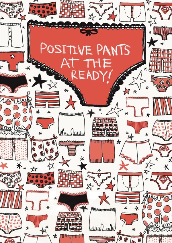 Positive Pants At The Ready! created by Constant Scribbler  
