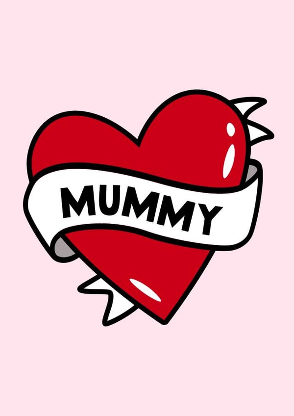 Mummy Mothers Day & Birthday Card created by Fighty Pants