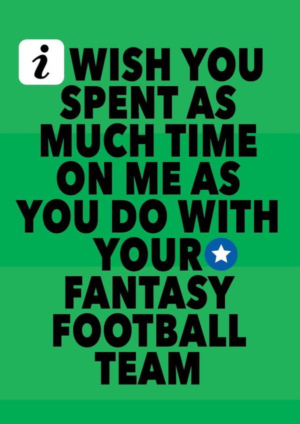 Fantasy Football Premier League Card created by GOAT Creative