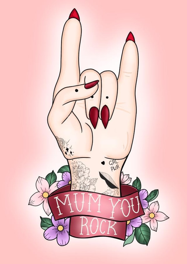 Cool mum Mother’s Day card  created by Ain't It Fun