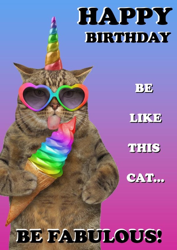 Happy Birthday  1001 created by Eggciting Cards