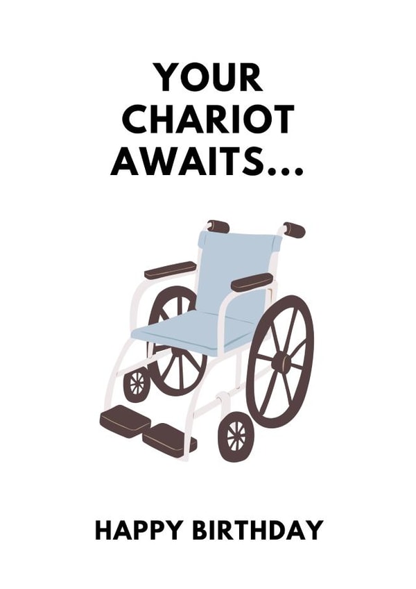 your chariot awaits created by cardsopia