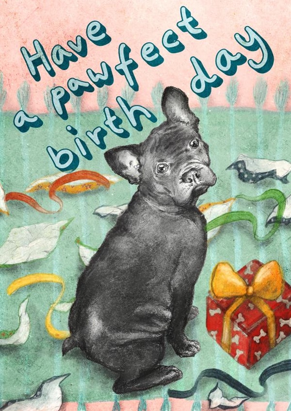 Have a pawfect birthday card created by Pascale Dilger