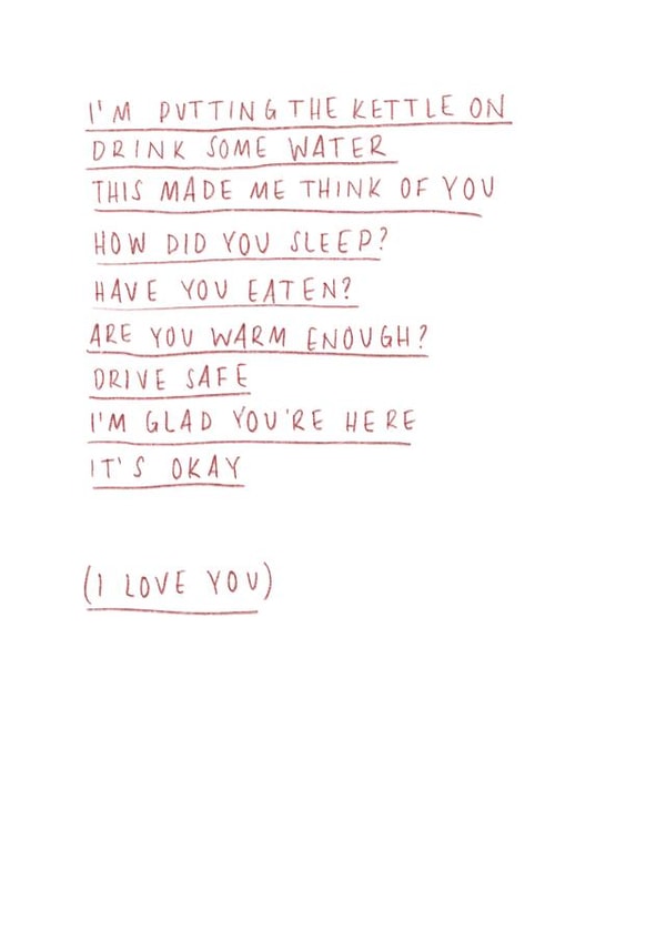 Ways to say I Love You created by @eggc_arton