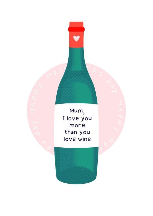 Wine Mother’s Day Card created by Stilus
