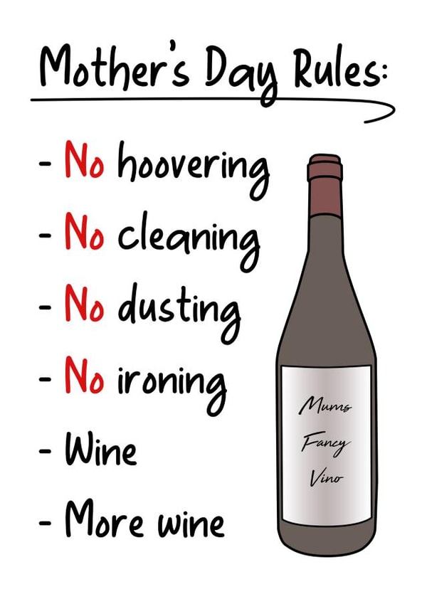 Mother's Day Rules created by Daft as Duck