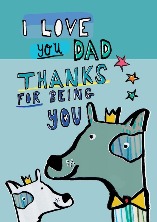 I love you Dad created by Alice Palace