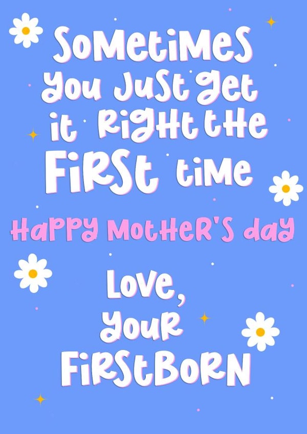 Firstborn created by Pink + Pip