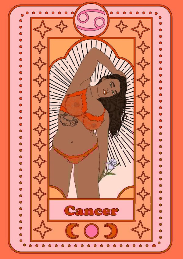 CANCER BIRTHDAY CARD created by Emily Nash