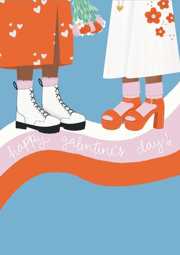 Happy Galentine's Day Card 1000 created by Ally, With Love