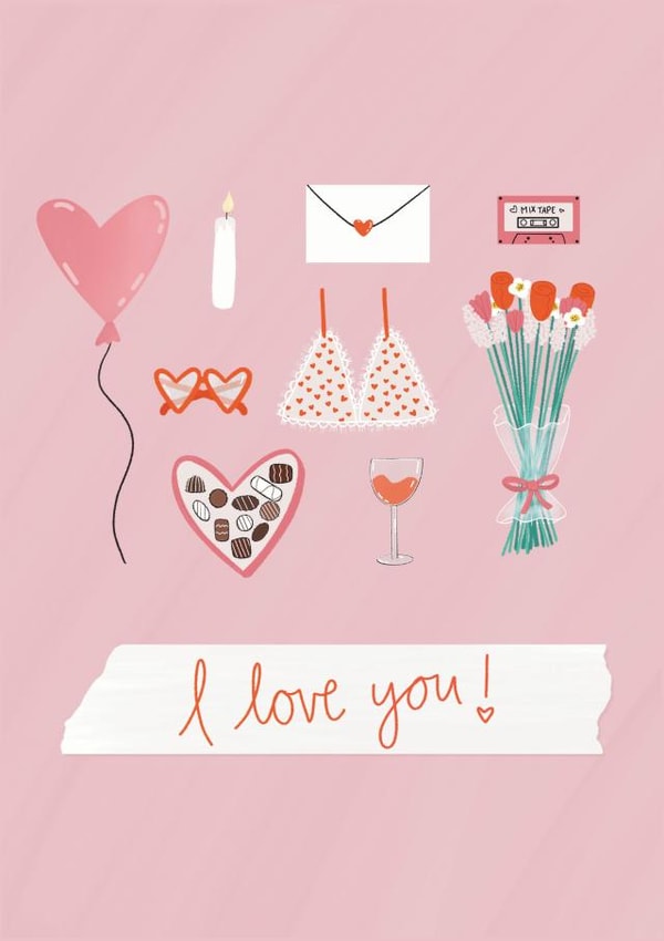 Date Night Valentine's Card created by Ally, With Love