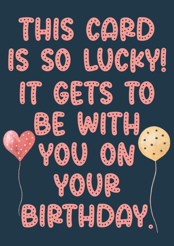 Cute Birthday Card For Friends or Family 1000 created by Exquisite Studio