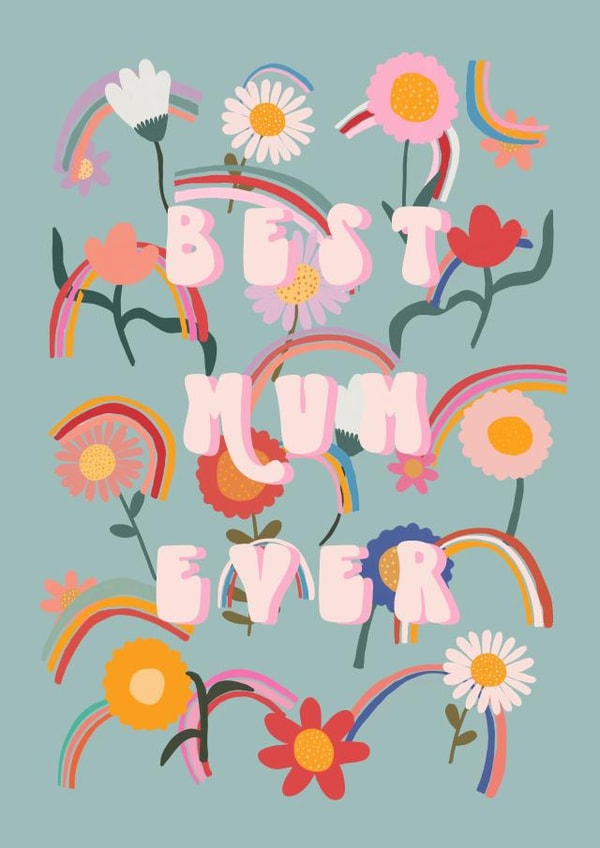 Mother’s Day Best Mum Ever card created by Kate Fox