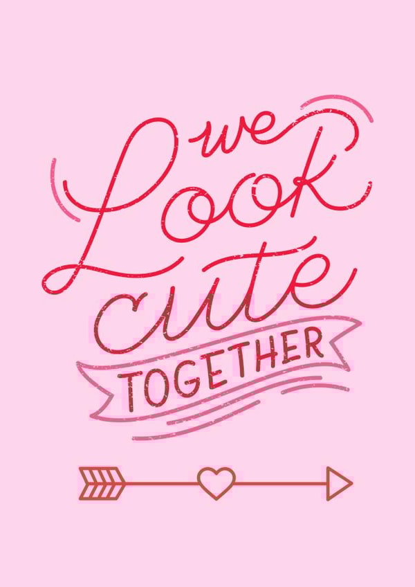 We look cute together created by AnjaDesigns