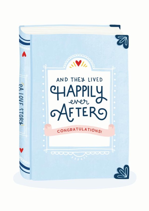 Happily Ever After Congratulations Card created by Kimberley Rose Studio
