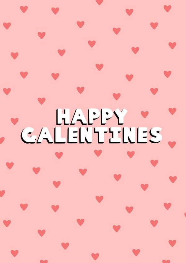 Happy Galentines Day Card created by This Gal Designs
