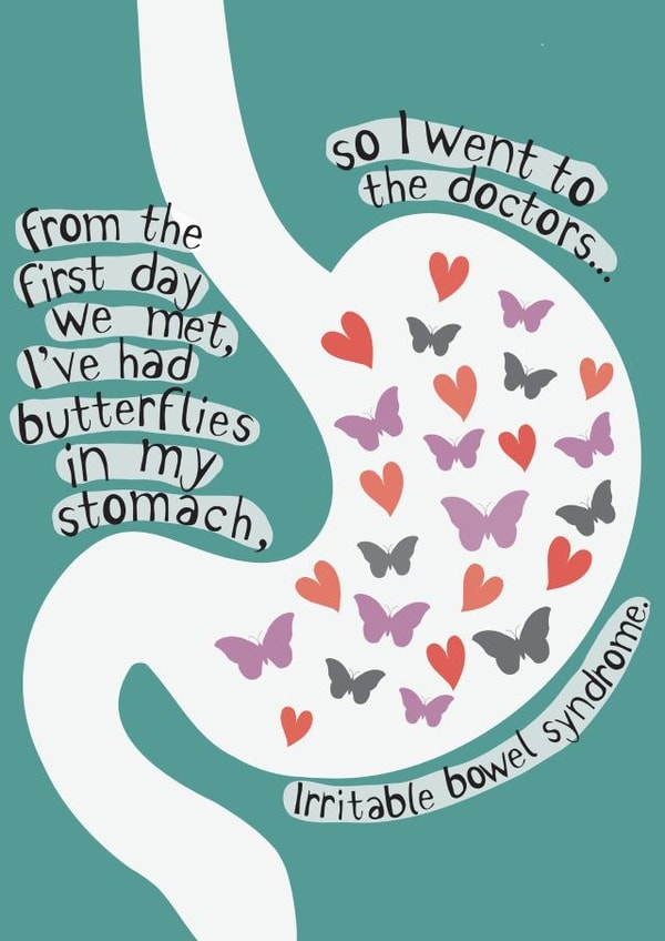 IBS Valentines Card created by Floppy Broc