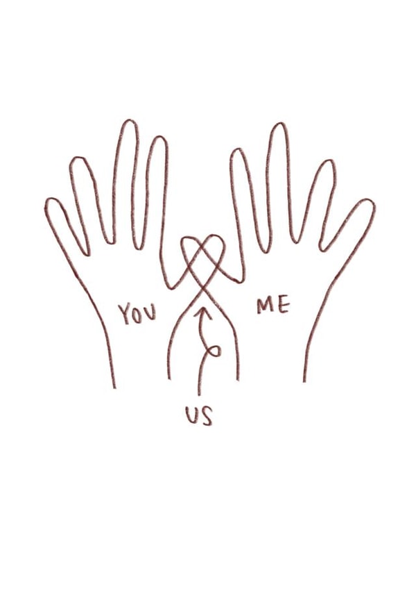 You and Me created by @eggc_arton