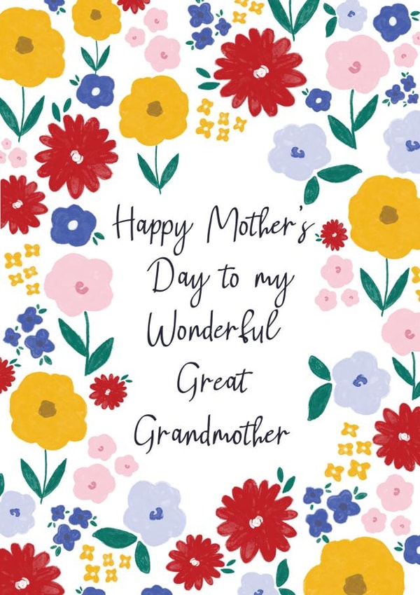 Great Grandmother Mother's Day Card created by Sarah Corcoran