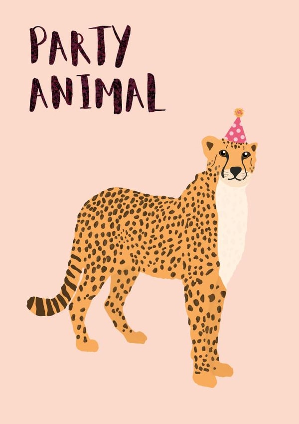 Party Animal created by Rock & Rose Creative