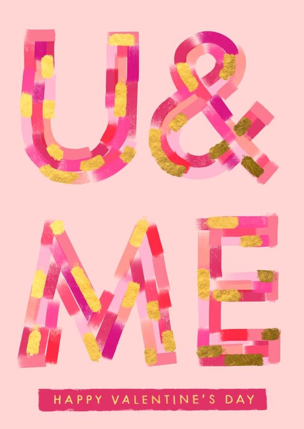 You and me card created by Alissa Thaler