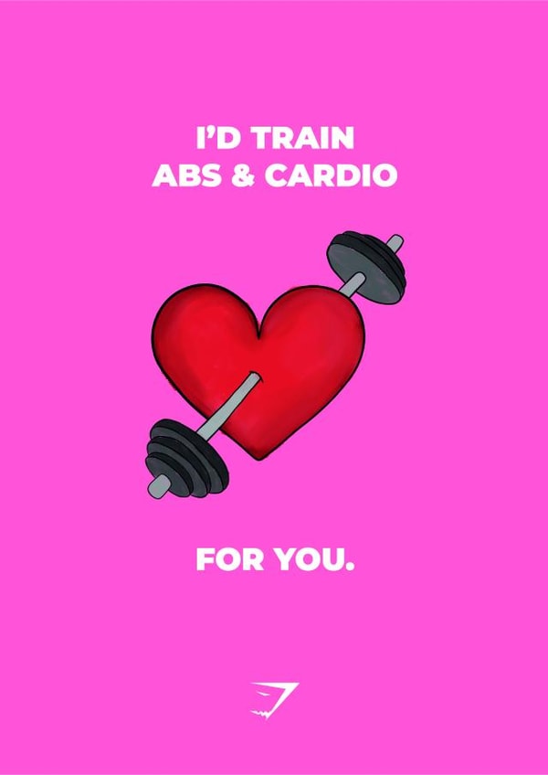 'I'd train abs & cardio for you' - Gym Valentines Day | Gymshark created by Gymshark