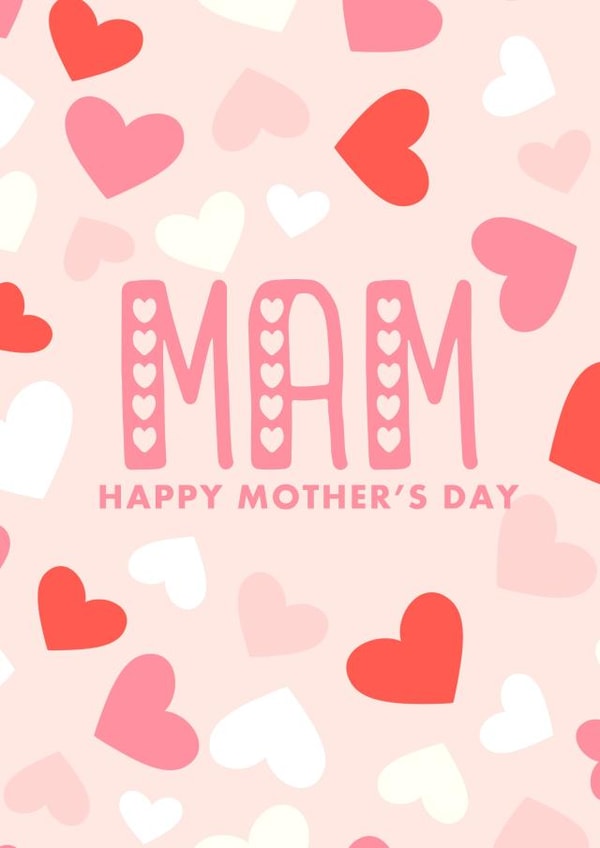 Mam Mother's Day Card created by PMPrinted