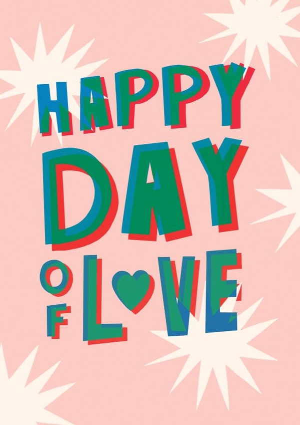 Happy Day Of Love Card created by Lora O’Callaghan