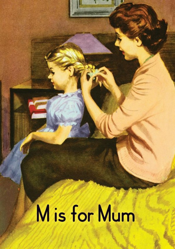 M is for Mum on Mothers Day and every day created by © Ladybird Books Ltd 2025