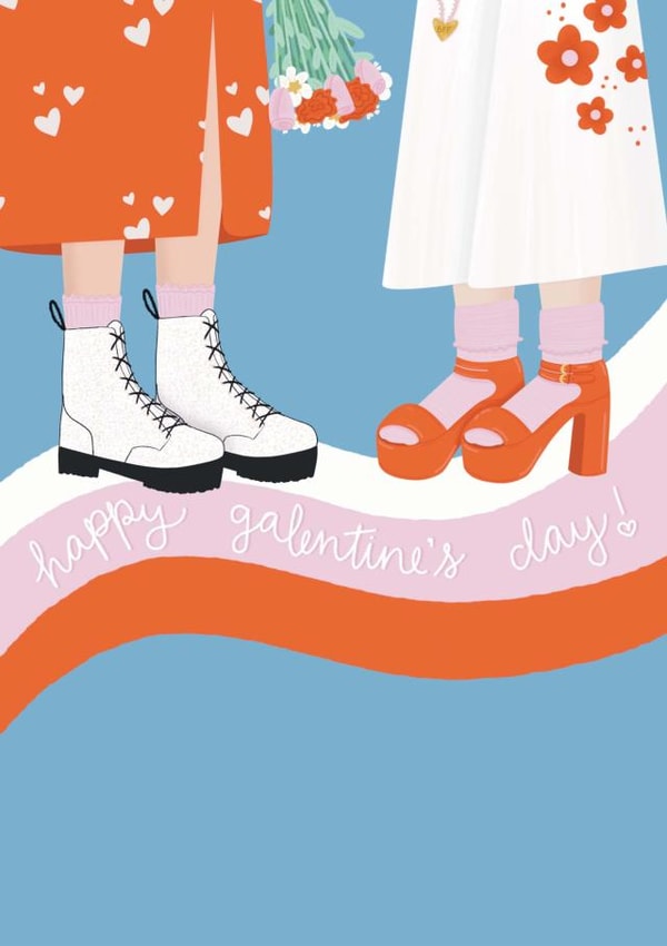 Happy Galentine's Day Card 1002 created by Ally, With Love