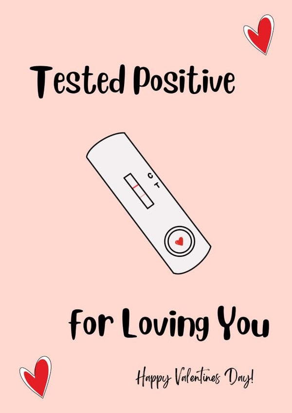 LFT Test Valentines Card created by Kayleigh Faram