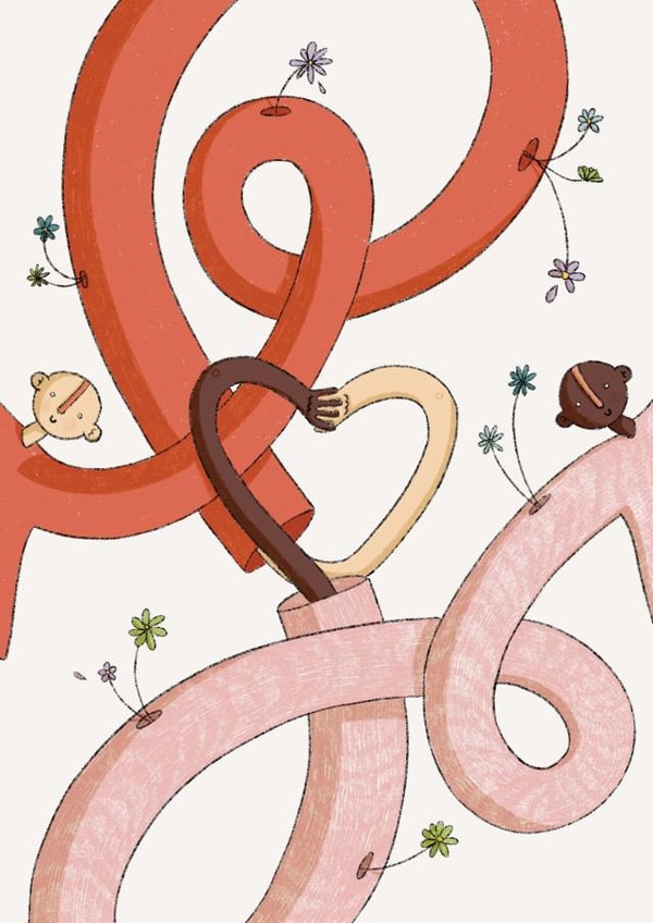 Bendy Love Heart Arms created by Graphic Jod