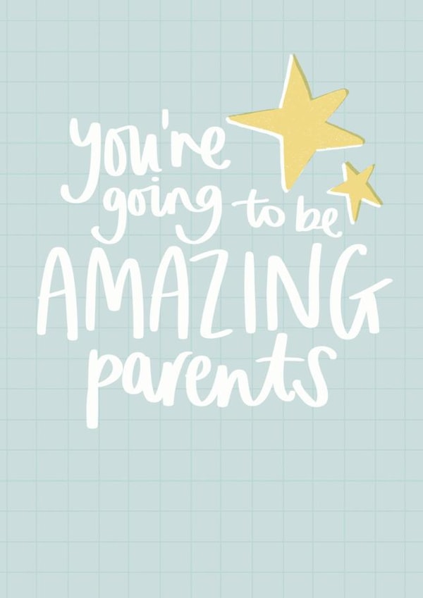 Amazing Parents New Baby Card created by Victoria Rose Ball