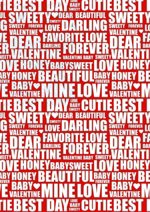 Valentine's Day Greeting Card created by BOO DESIGN