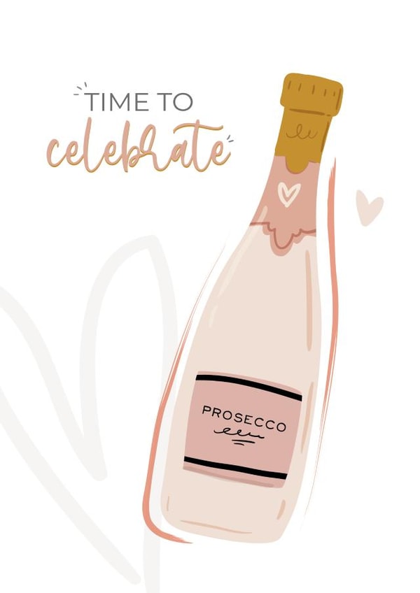 Celebrate with Fizz created by The Posh Paper co.