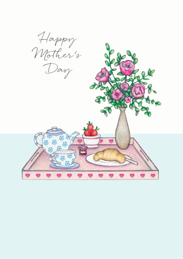 Breakfast Mother's Day Card created by Lottie Murphy