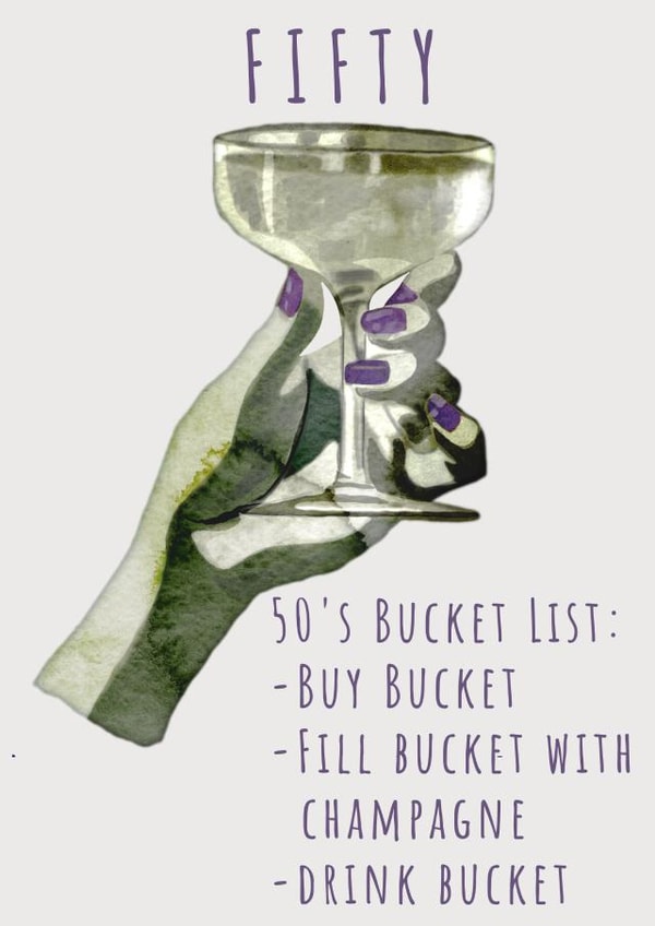 Funny 50th Birthday Card 1006 created by SIMO 08