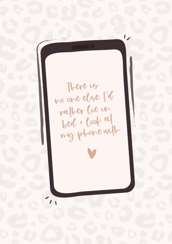 Leopard Phone created by The Posh Paper co.