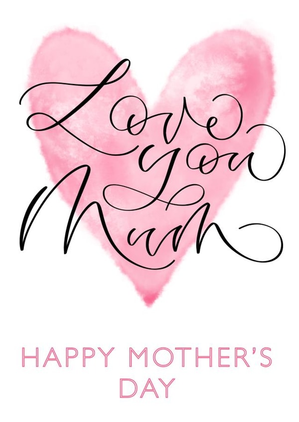Sweet Mother’s Day card 1000 created by The Amyverse