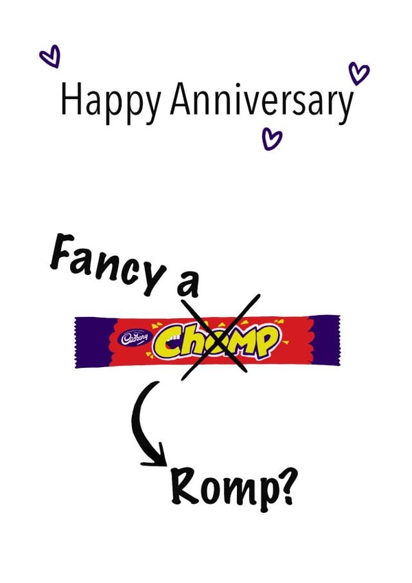 Have a rompin’ fantastic anniversary you sweet thing!  created by Maid by Kates