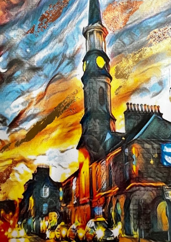 Stonehaven Card created by Ink Bottle Designs