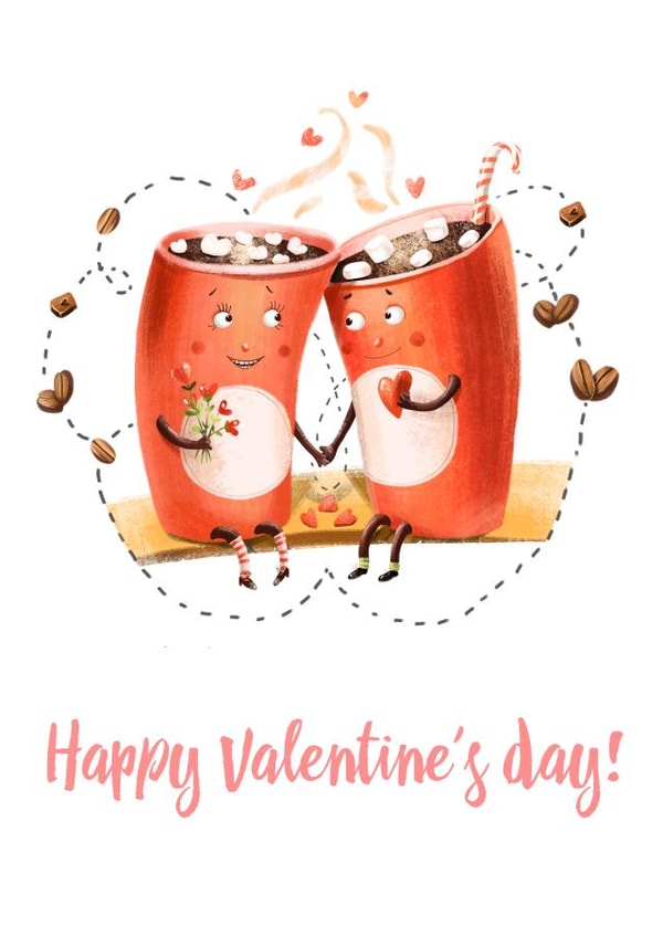 Happy Valentine's day! created by Maria Bazykina