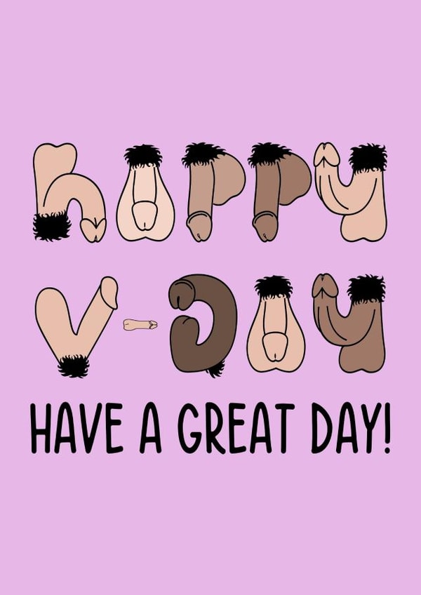 Valentines Willy/Penis/Cock/Dick Card created by AsSeenOnTV